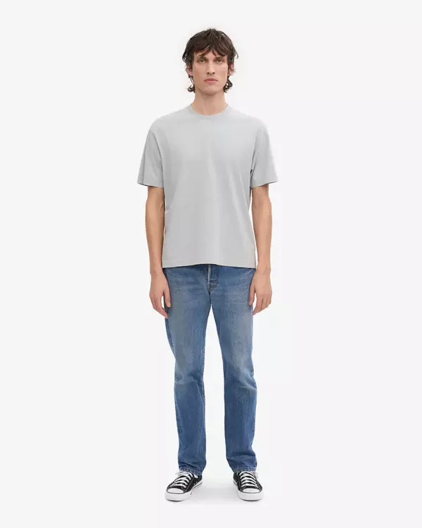 Colorful Standard Oversized Organic T-Shirt Faded Grey Herren hellgrau